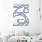 Limitless II by Randy Hibberd on GIANT ART - white abstract