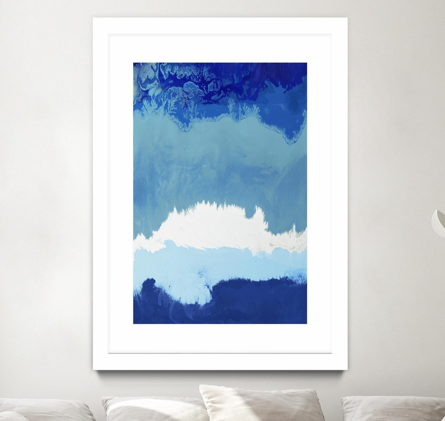 Life's Energy V2 by Randy Hibberd on GIANT ART - white abstract