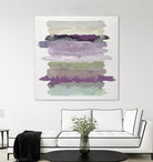 Flowing Energy II V3 by Randy Hibberd on GIANT ART - purples abstract