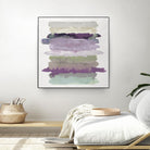 Flowing Energy II V3 by Randy Hibberd on GIANT ART - purples abstract