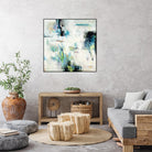 Spring Blu by Randy Hibberd on GIANT ART - grey abstract