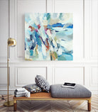 Joyous Expansion by Randy Hibberd on GIANT ART - blues abstract