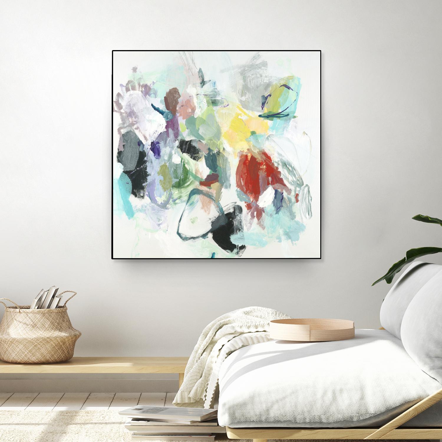 Gesture by Randy Hibberd on GIANT ART - brights abstract