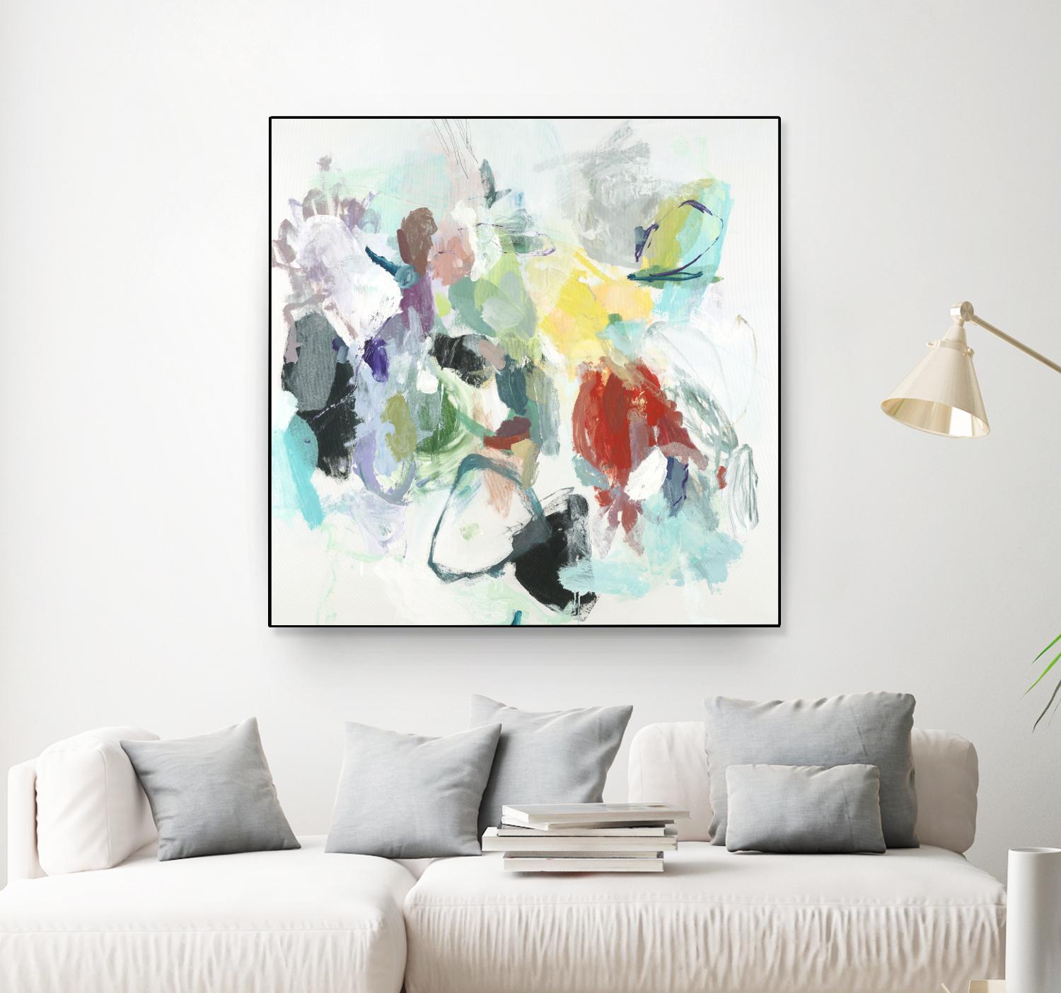 Gesture by Randy Hibberd on GIANT ART - brights abstract