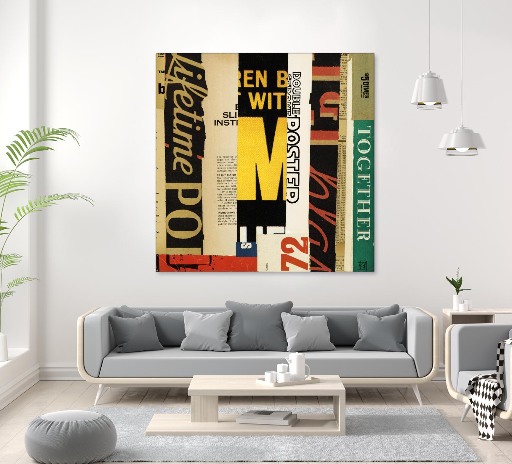 Emerge III by Kelsey Hochstatter on GIANT ART - yellow contemporary