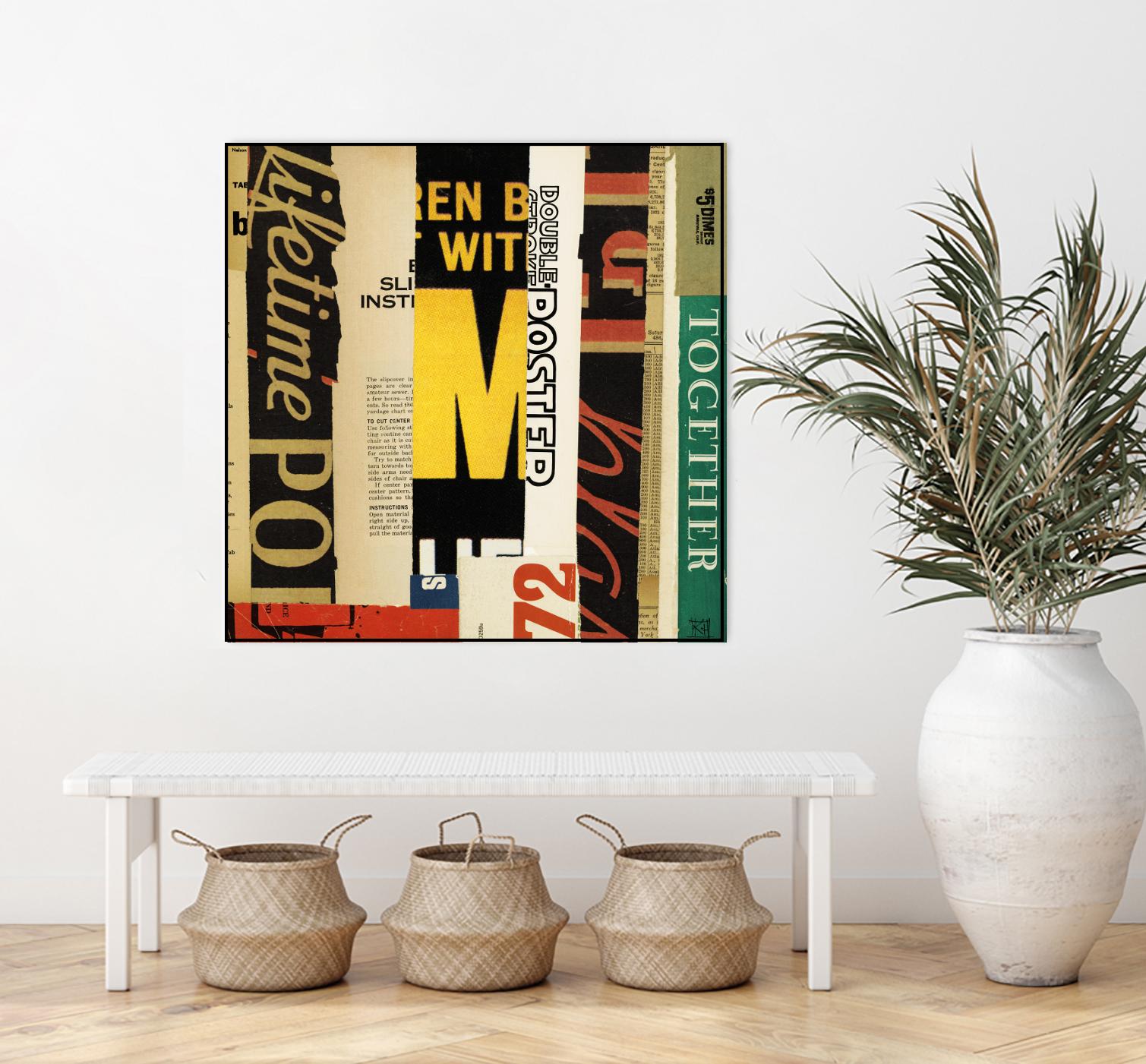 Emerge III by Kelsey Hochstatter on GIANT ART - yellow contemporary