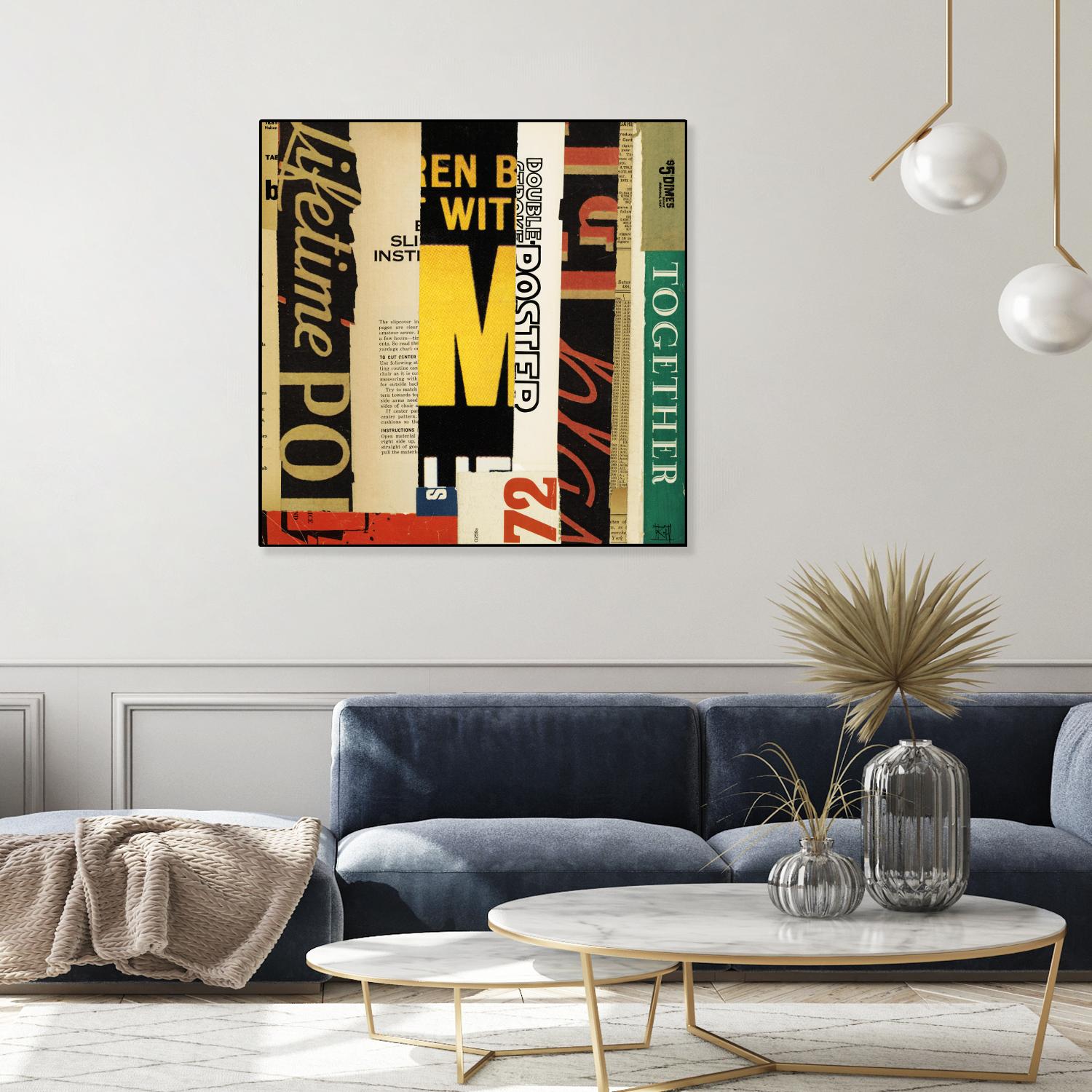 Emerge III by Kelsey Hochstatter on GIANT ART - yellow contemporary