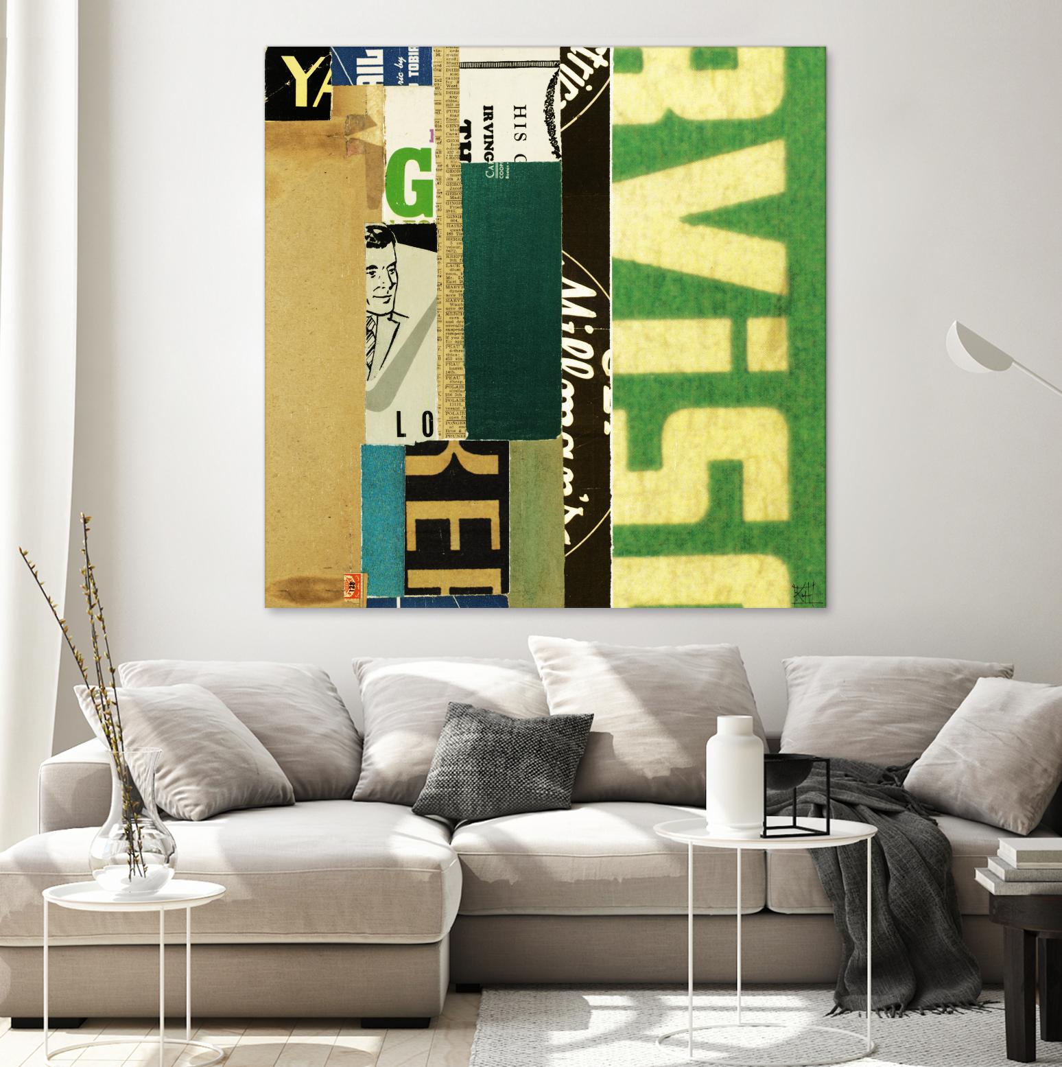 Emerge IV by Kelsey Hochstatter on GIANT ART - green contemporary