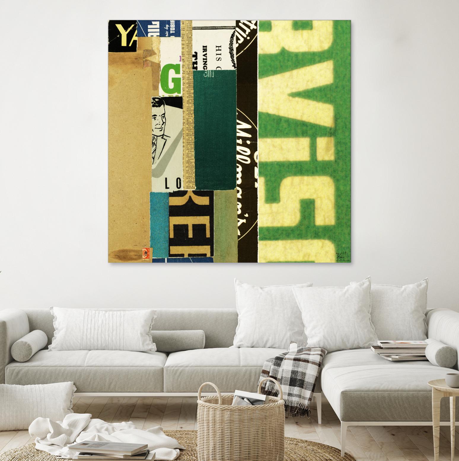 Emerge IV by Kelsey Hochstatter on GIANT ART - green contemporary
