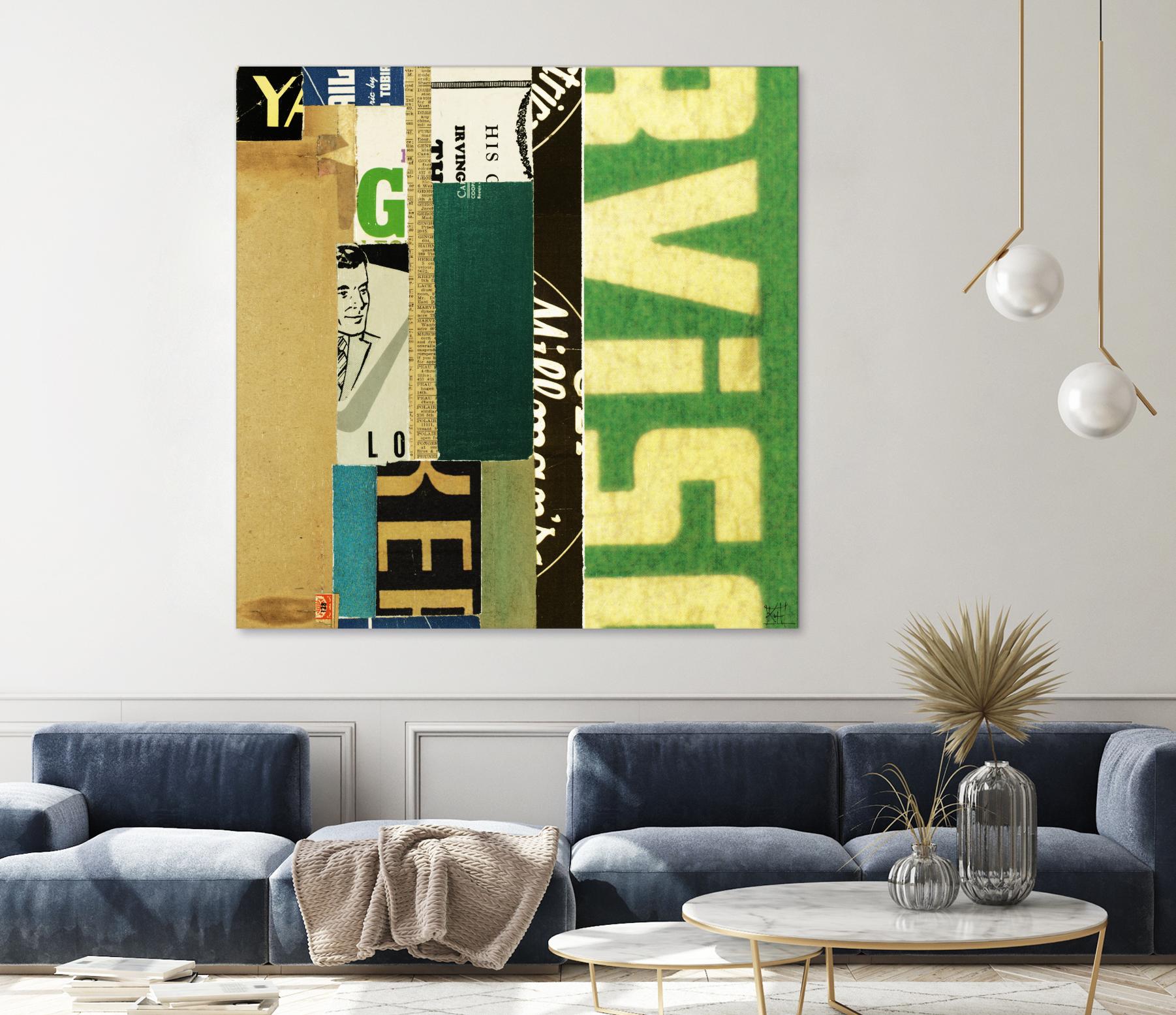 Emerge IV by Kelsey Hochstatter on GIANT ART - green contemporary