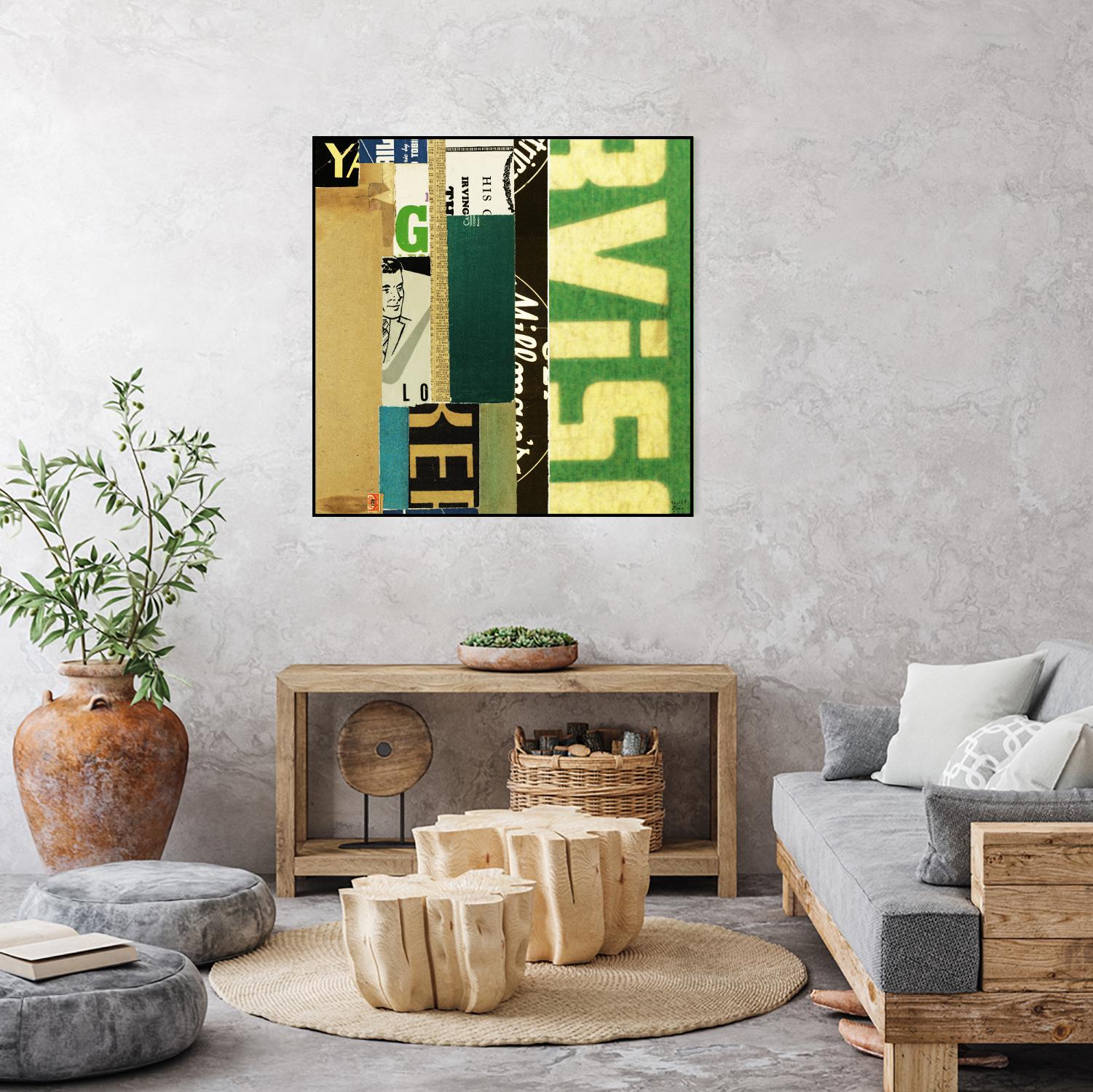 Emerge IV by Kelsey Hochstatter on GIANT ART - green contemporary