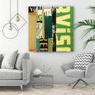 Emerge IV by Kelsey Hochstatter on GIANT ART - green contemporary