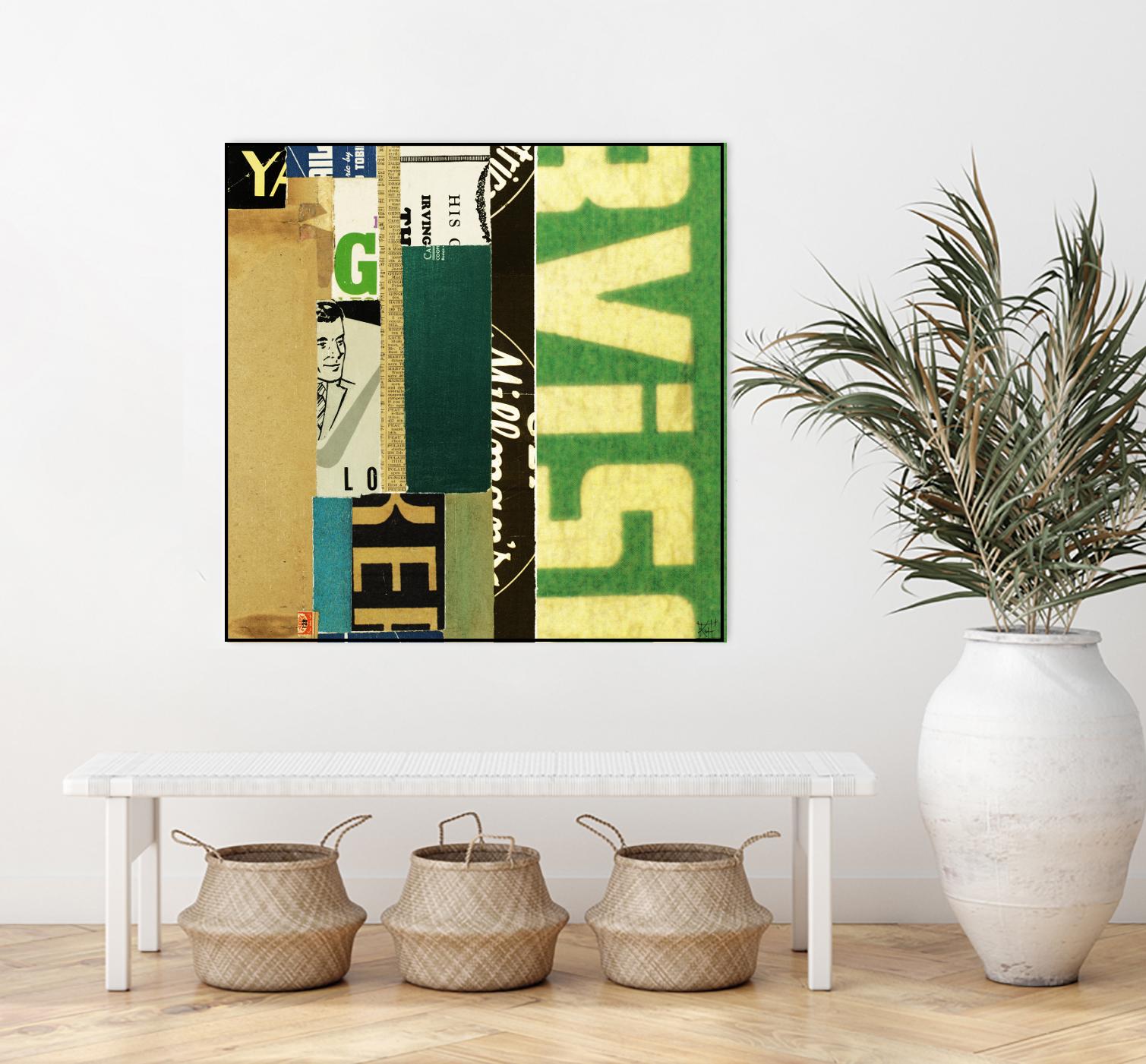 Emerge IV by Kelsey Hochstatter on GIANT ART - green contemporary