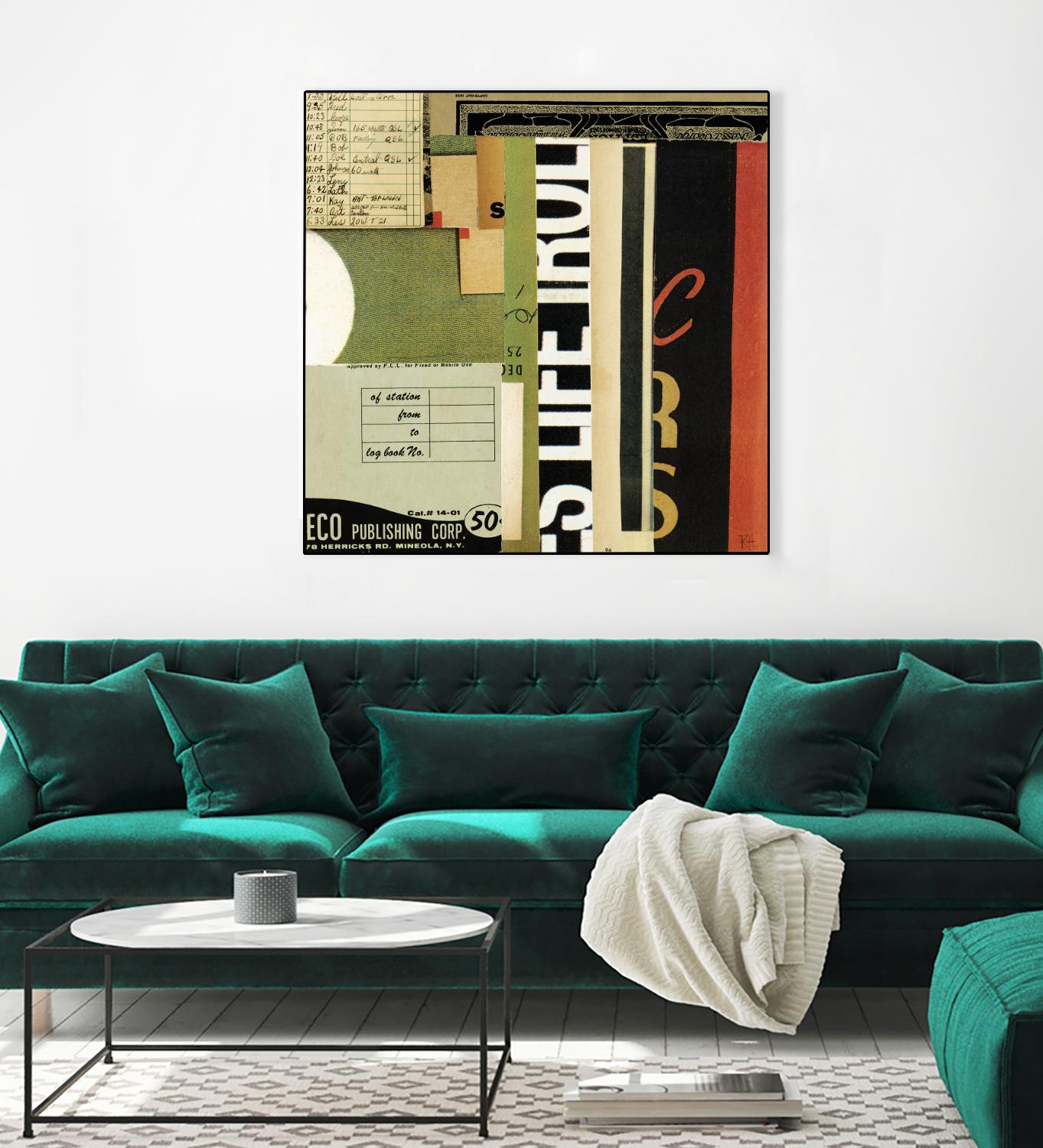 Emerge VIII by Kelsey Hochstatter on GIANT ART - black contemporary