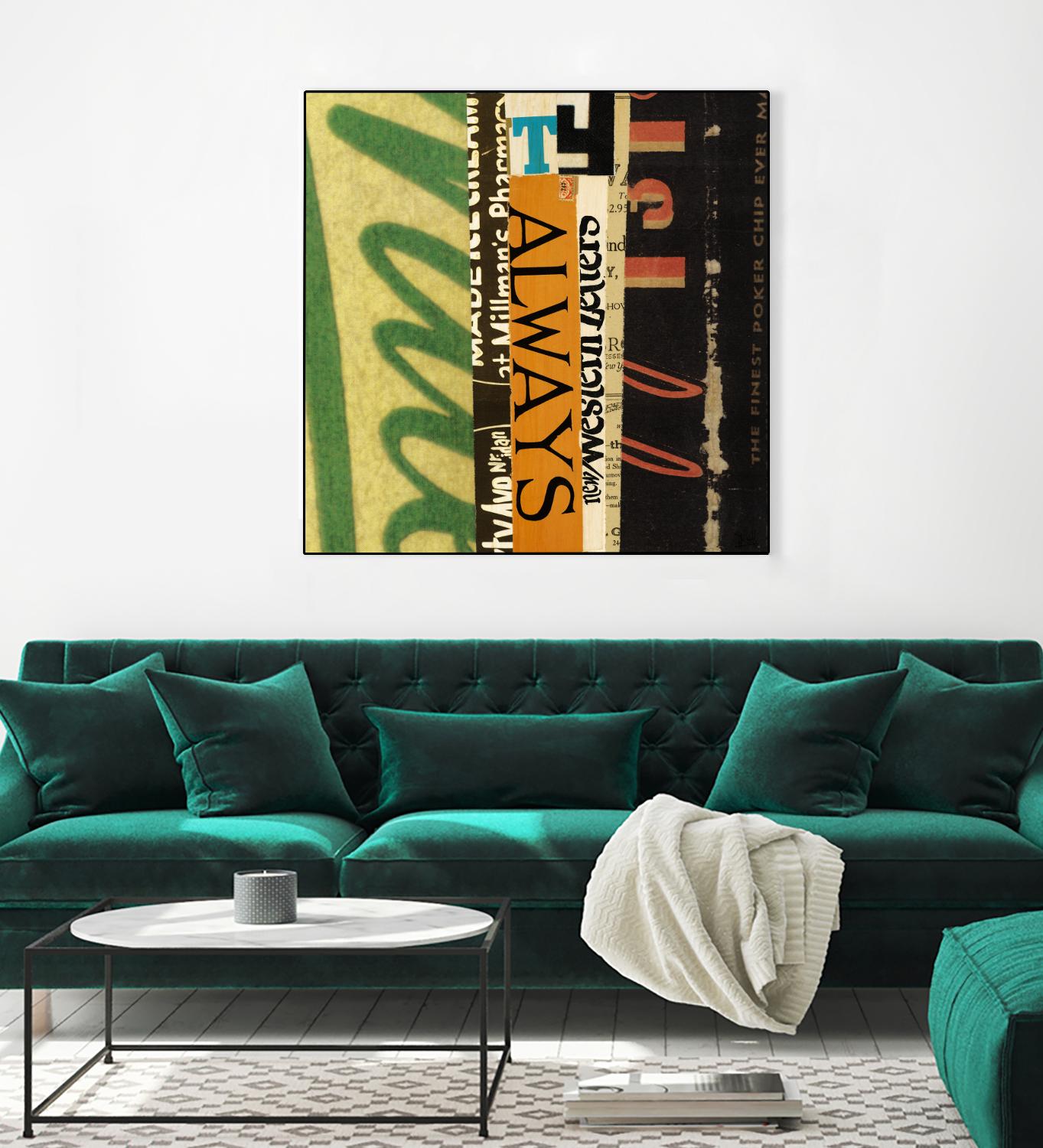 Emerge X by Kelsey Hochstatter on GIANT ART - green contemporary