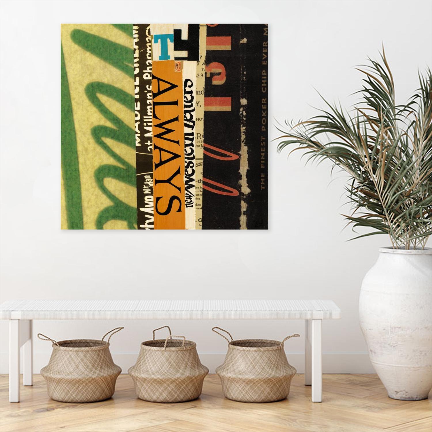 Emerge X by Kelsey Hochstatter on GIANT ART - green contemporary