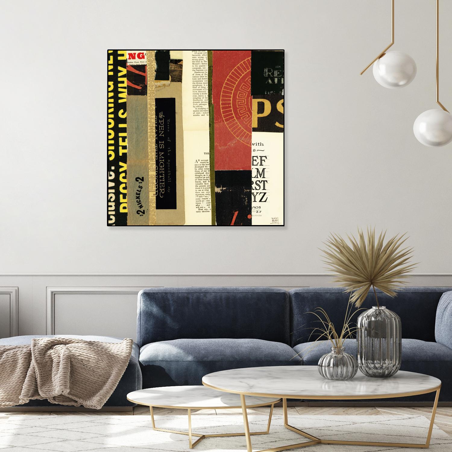 Emerge XV by Kelsey Hochstatter on GIANT ART - red contemporary