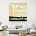 Ephemera Scape III by Kelsey Hochstatter on GIANT ART - black contemporary