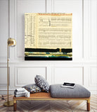 Ephemera Scape III by Kelsey Hochstatter on GIANT ART - black contemporary