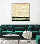 Ephemera Scape III by Kelsey Hochstatter on GIANT ART - black contemporary