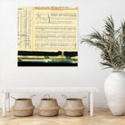 Ephemera Scape III by Kelsey Hochstatter on GIANT ART - black contemporary