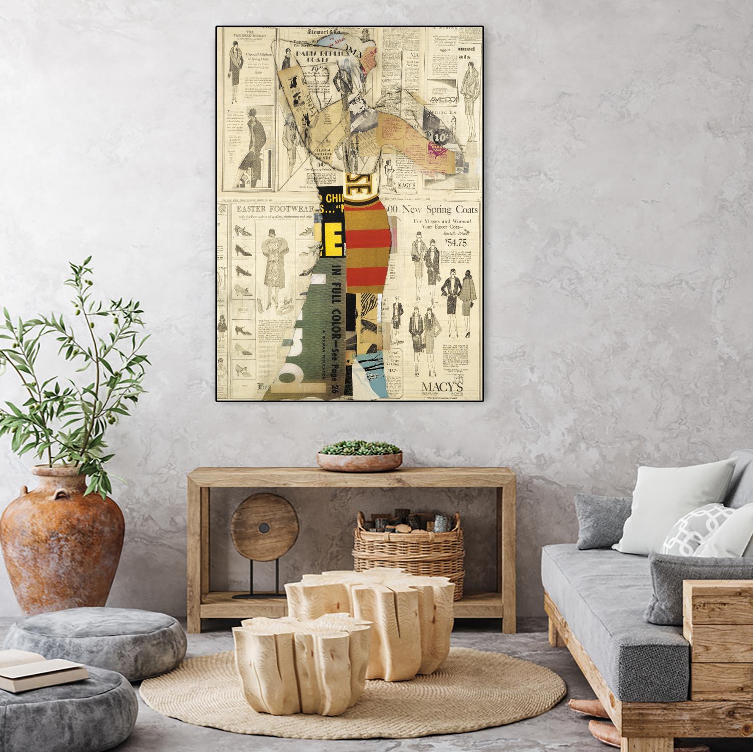 The Finest I by Kelsey Hochstatter on GIANT ART - grey contemporary