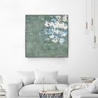 Lakeshore by Jeff Iorillo on GIANT ART - blue abstract