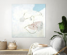 Sweet Solitude by Jeff Iorillo on GIANT ART - blue abstract