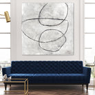Balance Perspective by Jeff Iorillo on GIANT ART - whites & creams geometric abstract circles