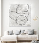 Balance Perspective by Jeff Iorillo on GIANT ART - whites & creams geometric abstract circles