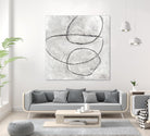 Balance Perspective by Jeff Iorillo on GIANT ART - whites & creams geometric abstract circles