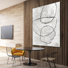 Balance Perspective by Jeff Iorillo on GIANT ART - whites & creams geometric abstract circles