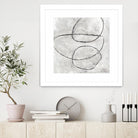 Balance Perspective by Jeff Iorillo on GIANT ART - whites & creams geometric abstract circles