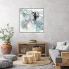 TUMBLE MOMENTUM by JEFF IORILLO on GIANT ART - blue abstract abstract