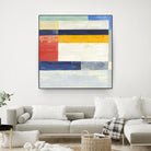 Retro Spectrum II by Liz Jardine on GIANT ART - white abstract