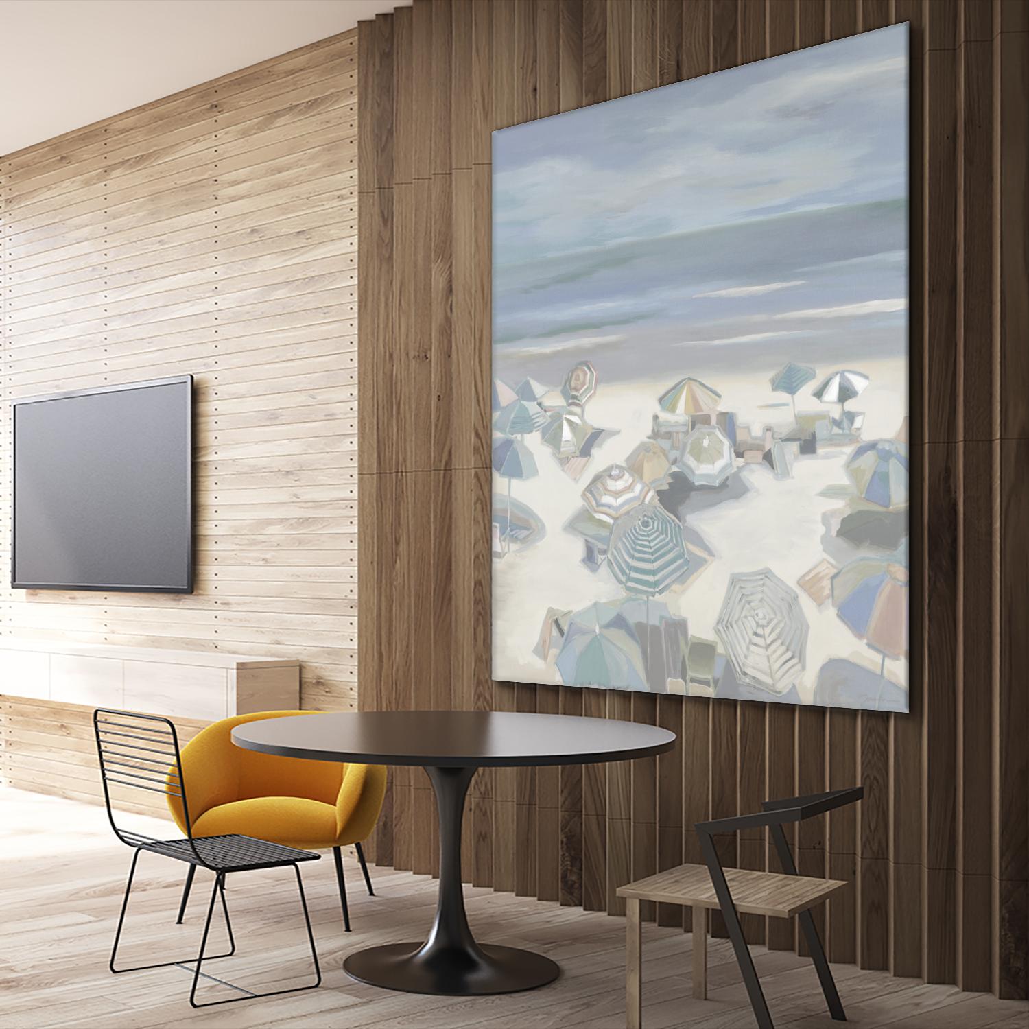 Beach Party by Liz Jardine on GIANT ART - blues coastal, tropical