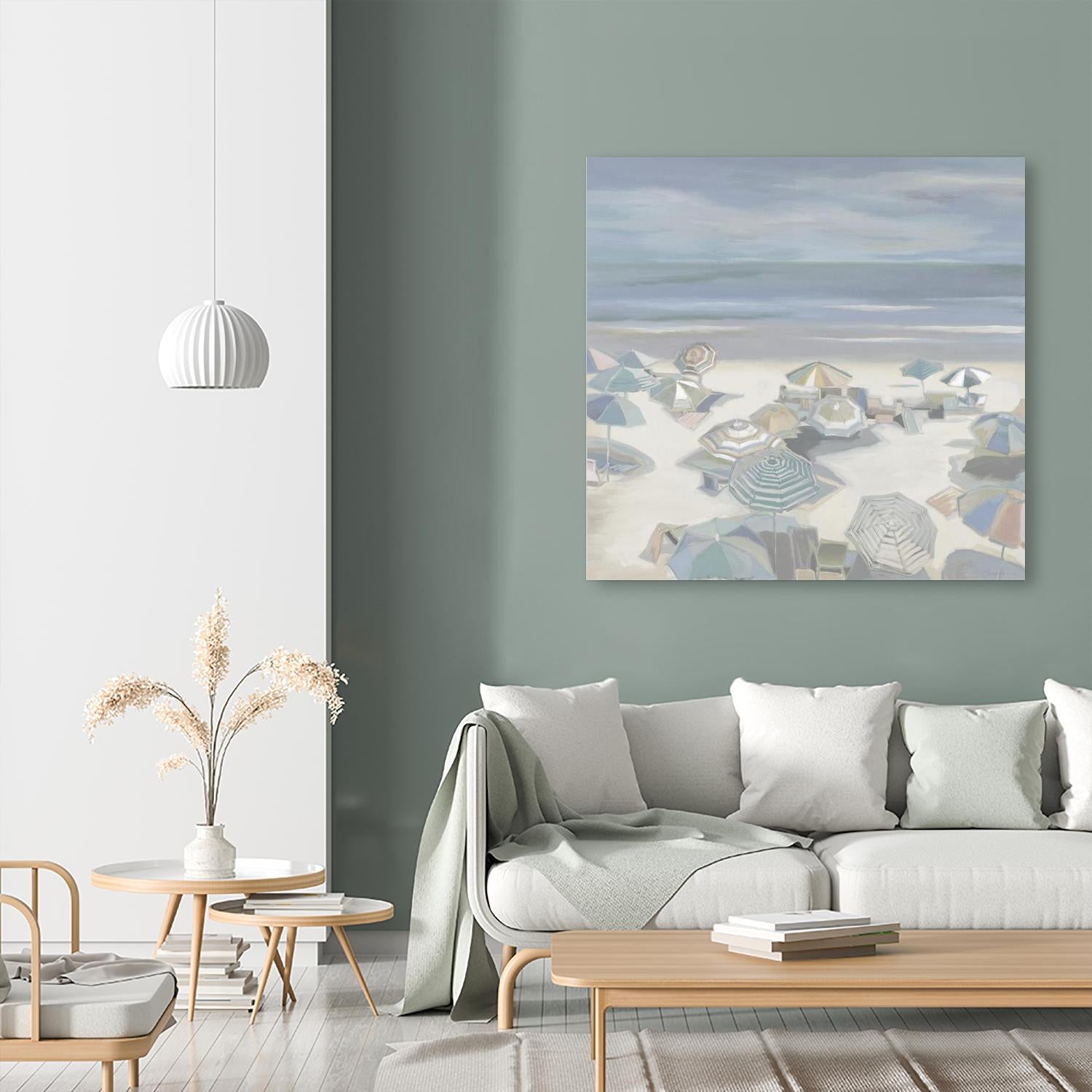 Beach Party by Liz Jardine on GIANT ART - blues coastal, tropical