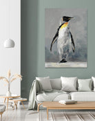 Keep Cool I by Liz Jardine on GIANT ART - yellow animals