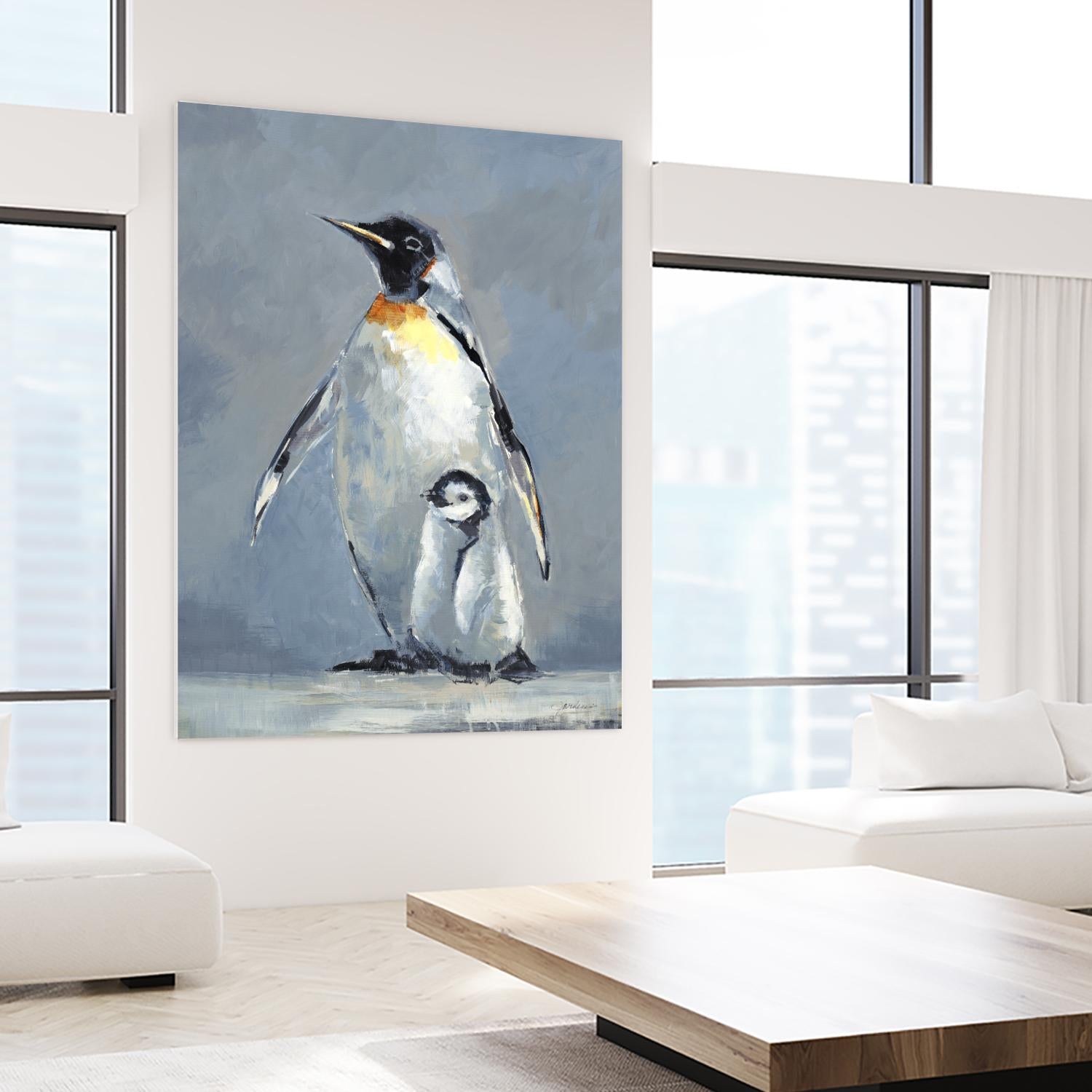 Keep Cool II by Liz Jardine on GIANT ART - yellow animals