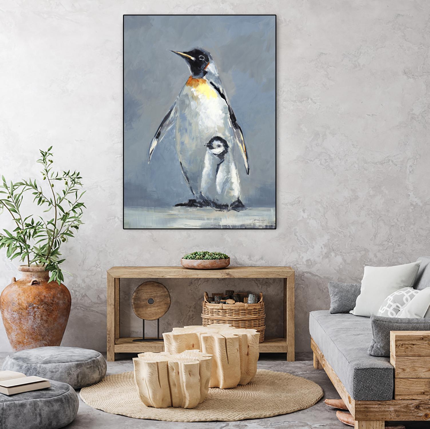 Keep Cool II by Liz Jardine on GIANT ART - yellow animals
