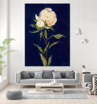 Pretty As A Peony II by Liz Jardine on GIANT ART - blues botanical peony