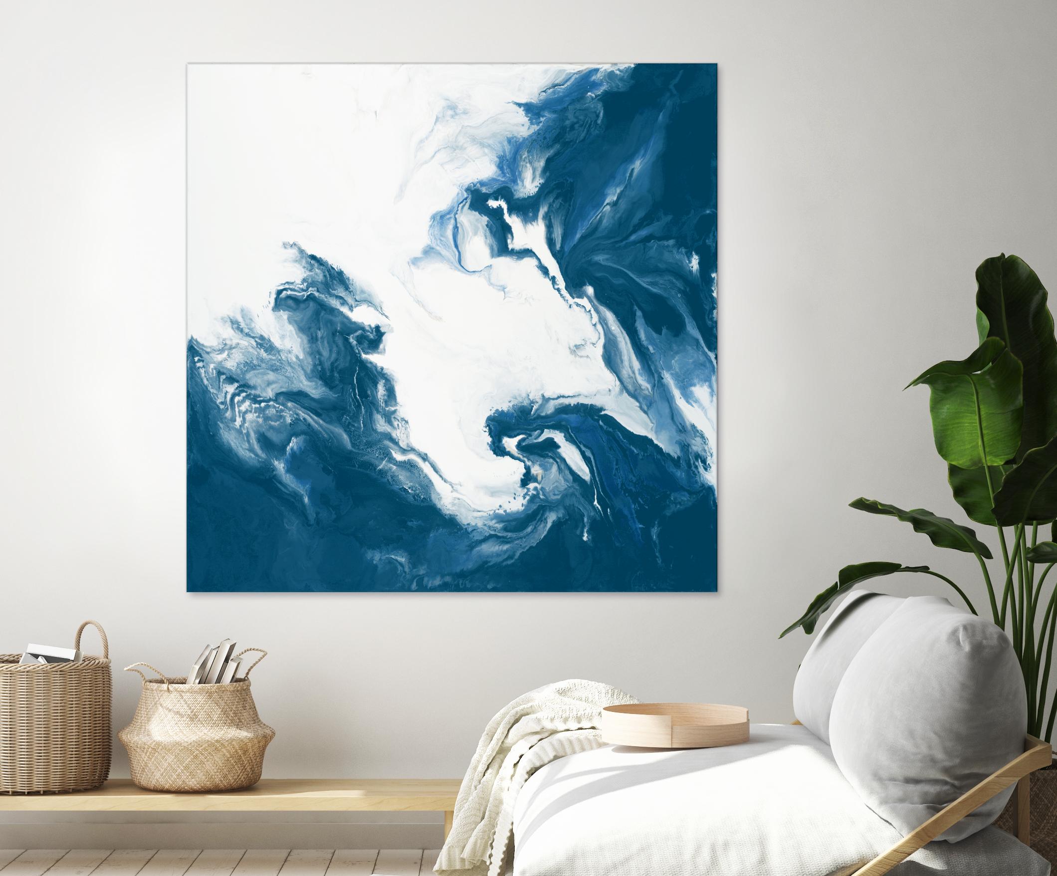 Deep Within by Corrie LaVelle on GIANT ART - white abstract
