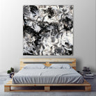 Escalation by Corrie LaVelle on GIANT ART - white abstract