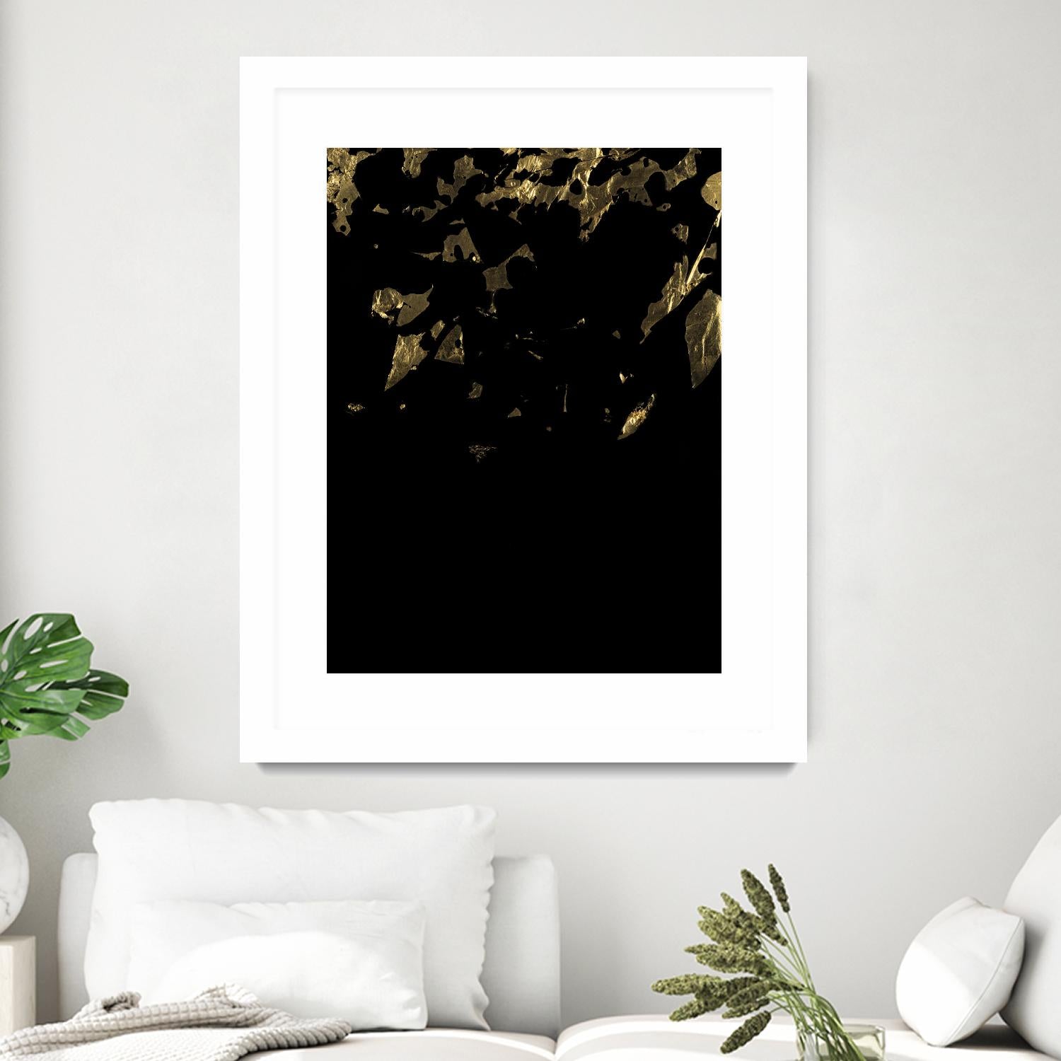 Arms Like Heaven by Corrie LaVelle on GIANT ART - gold abstract