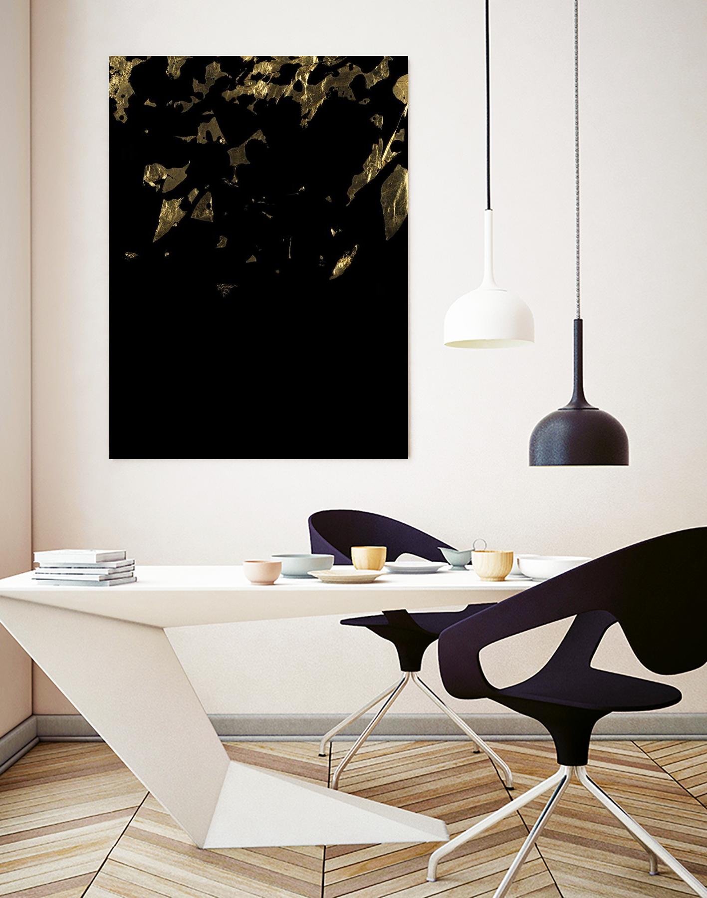 Arms Like Heaven by Corrie LaVelle on GIANT ART - gold abstract