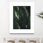 Silence Apart by Corrie LaVelle on GIANT ART - greens fluid abstracts
