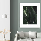 Silence Apart by Corrie LaVelle on GIANT ART - greens fluid abstracts