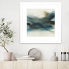 September Desert by Kippi Leonard on GIANT ART - blues fluid abstracts