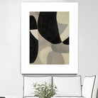 Gravity IV by Kippi Leonard on GIANT ART - blacks organic shapes