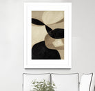 Attraction I by Kippi Leonard on GIANT ART - blacks organic shapes
